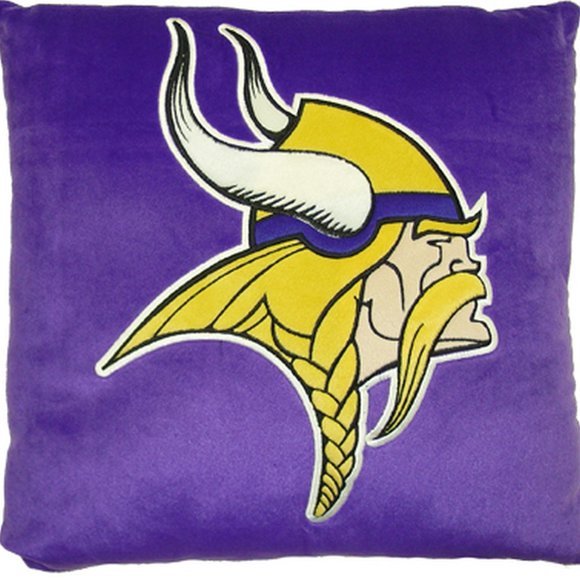 Dan River Other - Minnesota Vikings Throw Pillow Measures 15 x 15 inches
